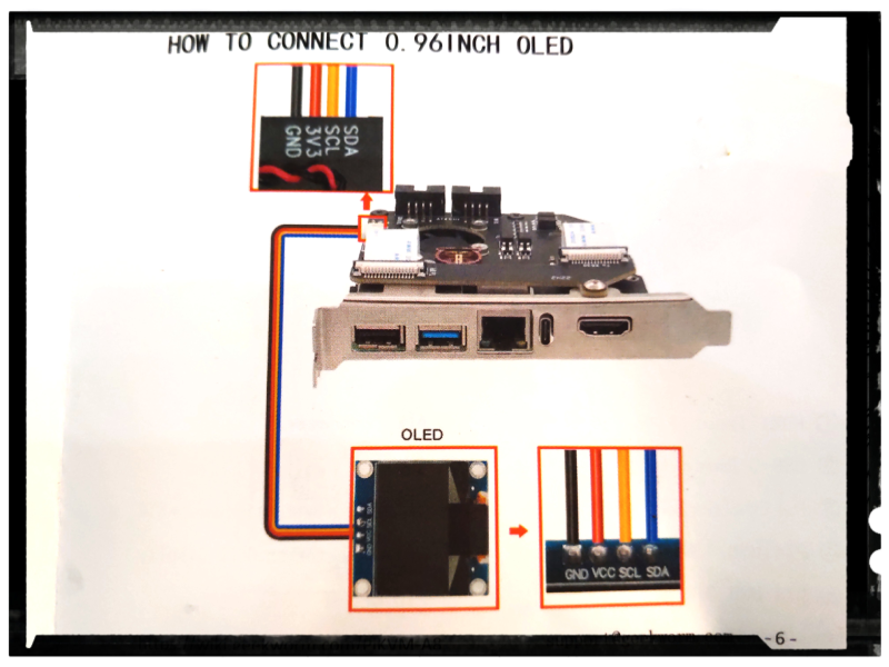 RVKVM Oled Connect